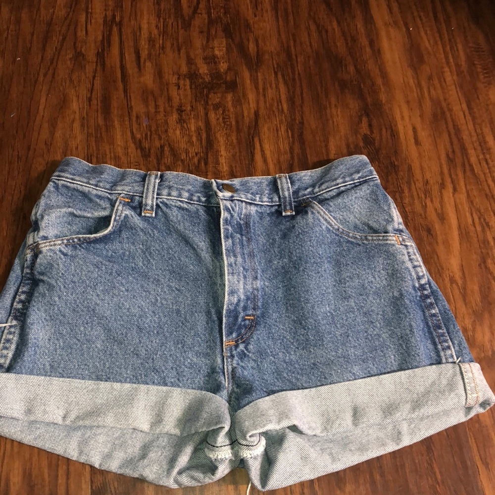Rustler Jeans made into shorts